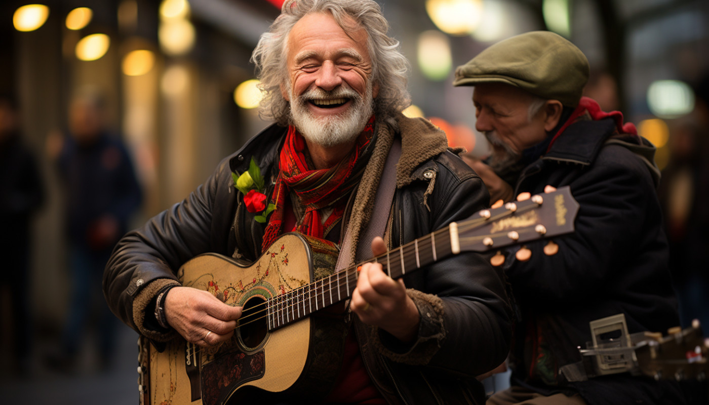 Músicos callejeros: Las estrellas invisibles de la ciudad